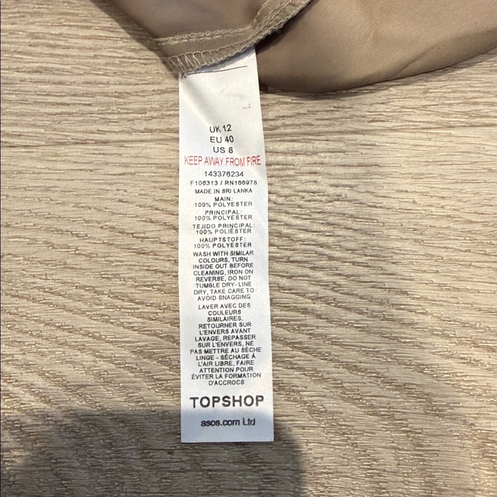 Topshop metallic maxi dress with silver hardware in silver - Picture 6 of 9